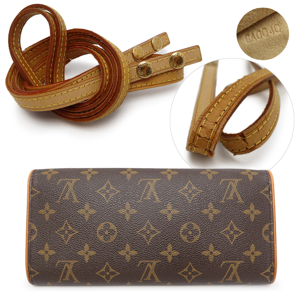 ルイ ヴィトン モノグラム ポシェットツインGM M51852 モノグラム