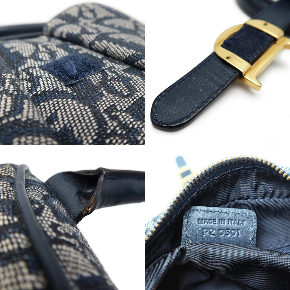 クリスチャン ディオール トロッター ダブルサドルミニ ハンドバッグ