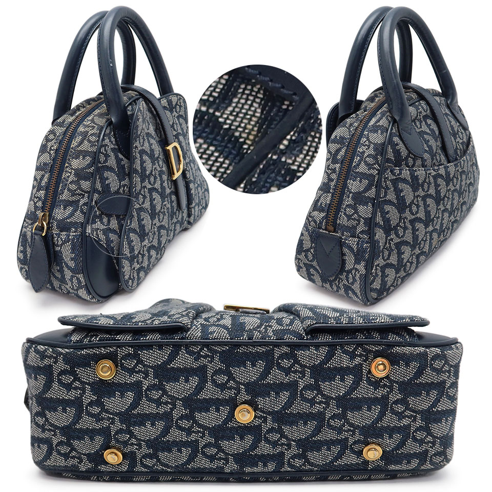 クリスチャン ディオール トロッター ダブルサドルミニ ハンドバッグ