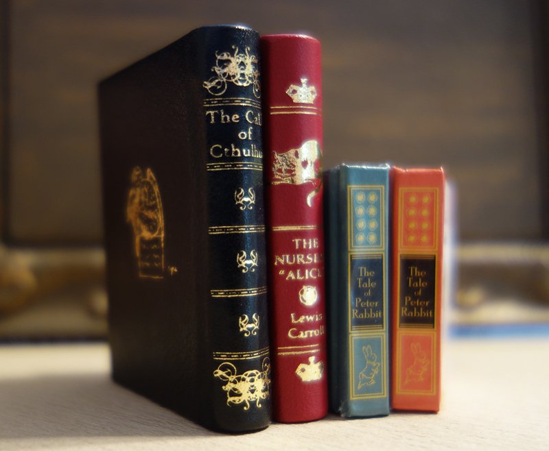 中級者向けキット]ピーターラビット豆本