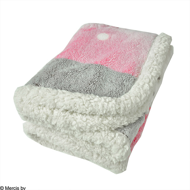 miffy ミッフィー ぬくもりピンク シープボアひざ掛け | タオル製品を
