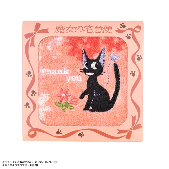ジブリ 魔女の宅急便 ジジ ジジの花畑 ミニタオル | タオル製品を