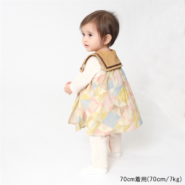 ロンパース・カバーオール yay for you The Andy-Faux quilt 2T