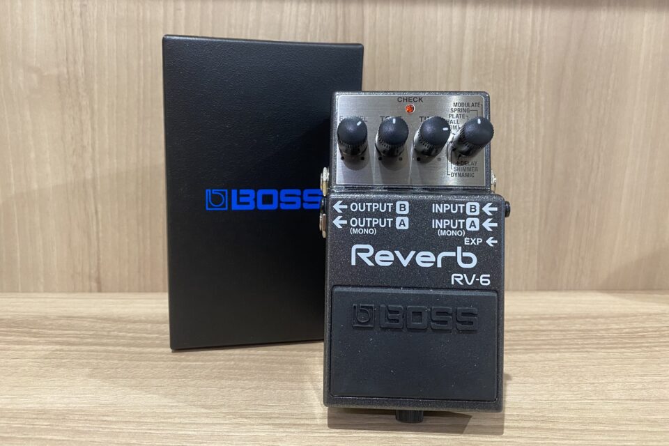 BOSS RV-6エフェクター リバーブペダル – 円山質店