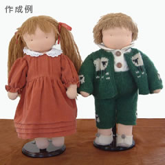 ウォルドルフ人形C体（40cm）キット - メルヒェン