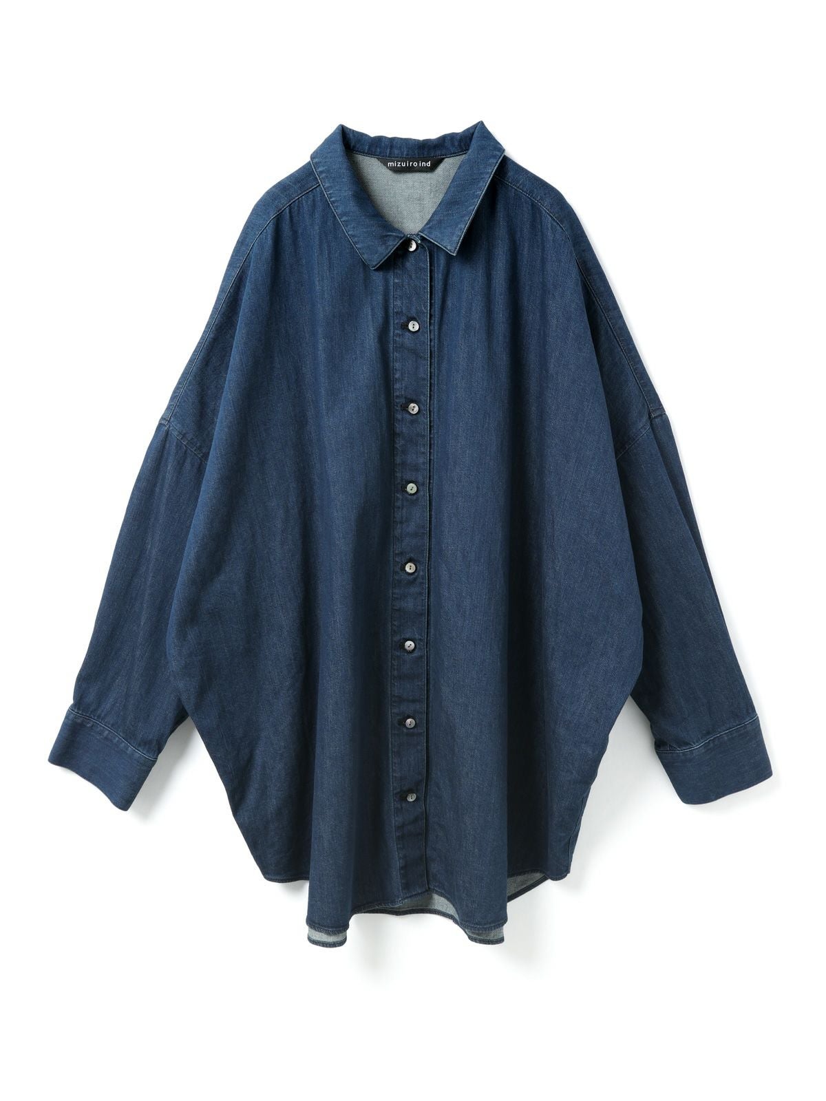 mizuiro ind デニムワイドシャツ｜ MARcourt ONLINE STORE