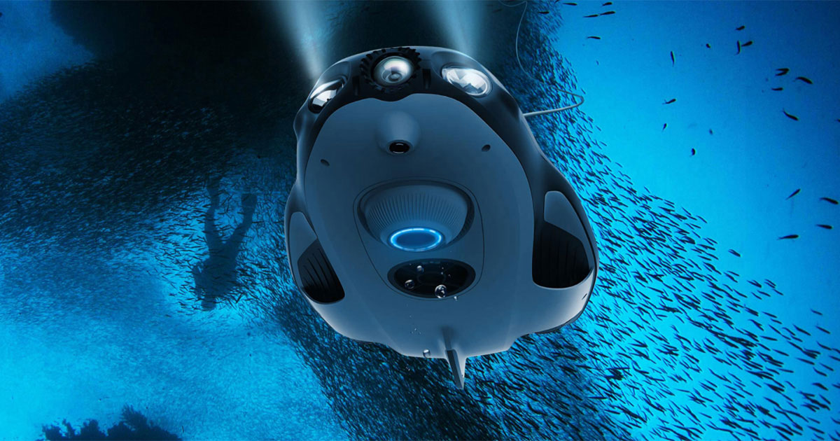 多機能水中ドローンが登場！PowerRay ＆ PowerDolphin｜ダイビング器材
