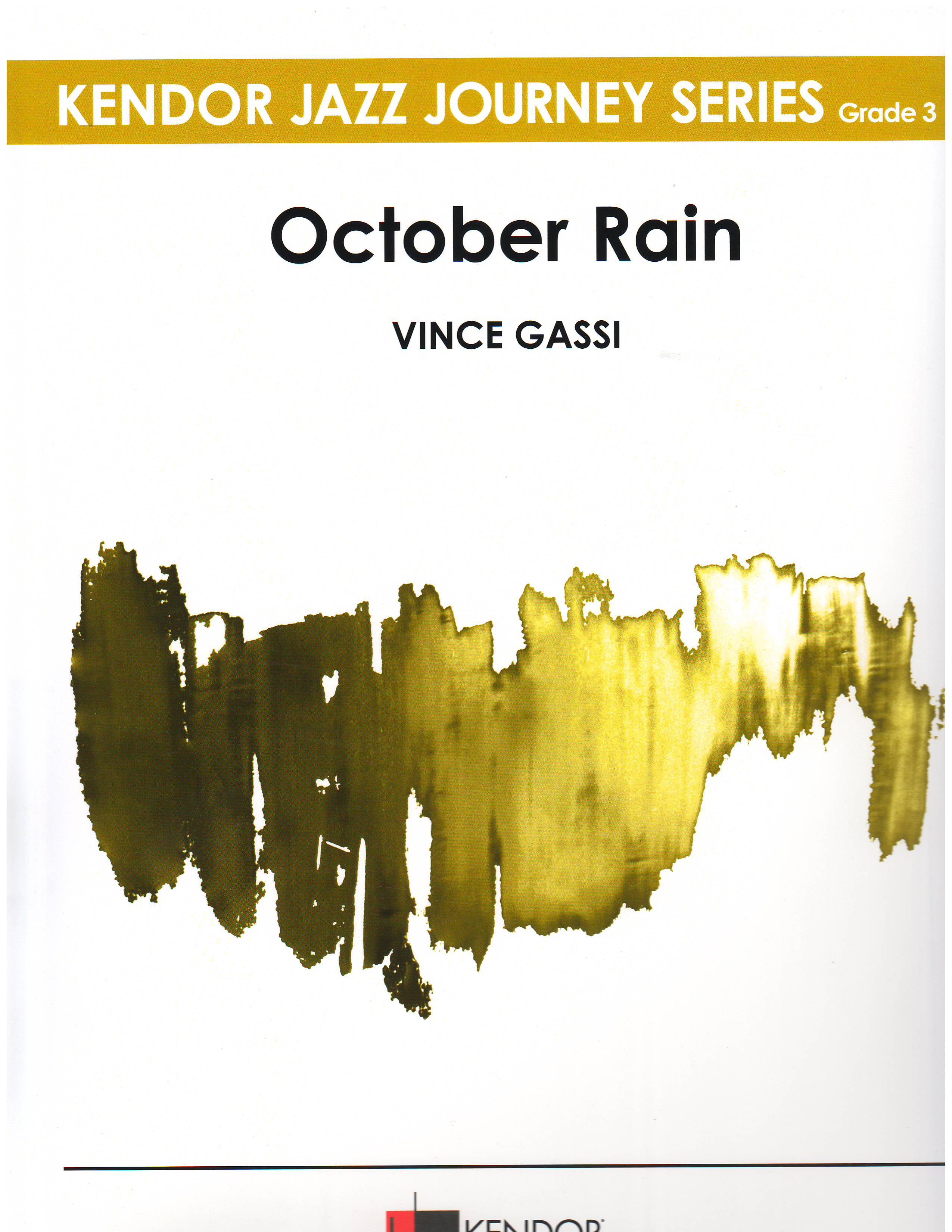 OCTOBER RAIN - Ballads, Festival Series, Jazz Ensemble (Big Band