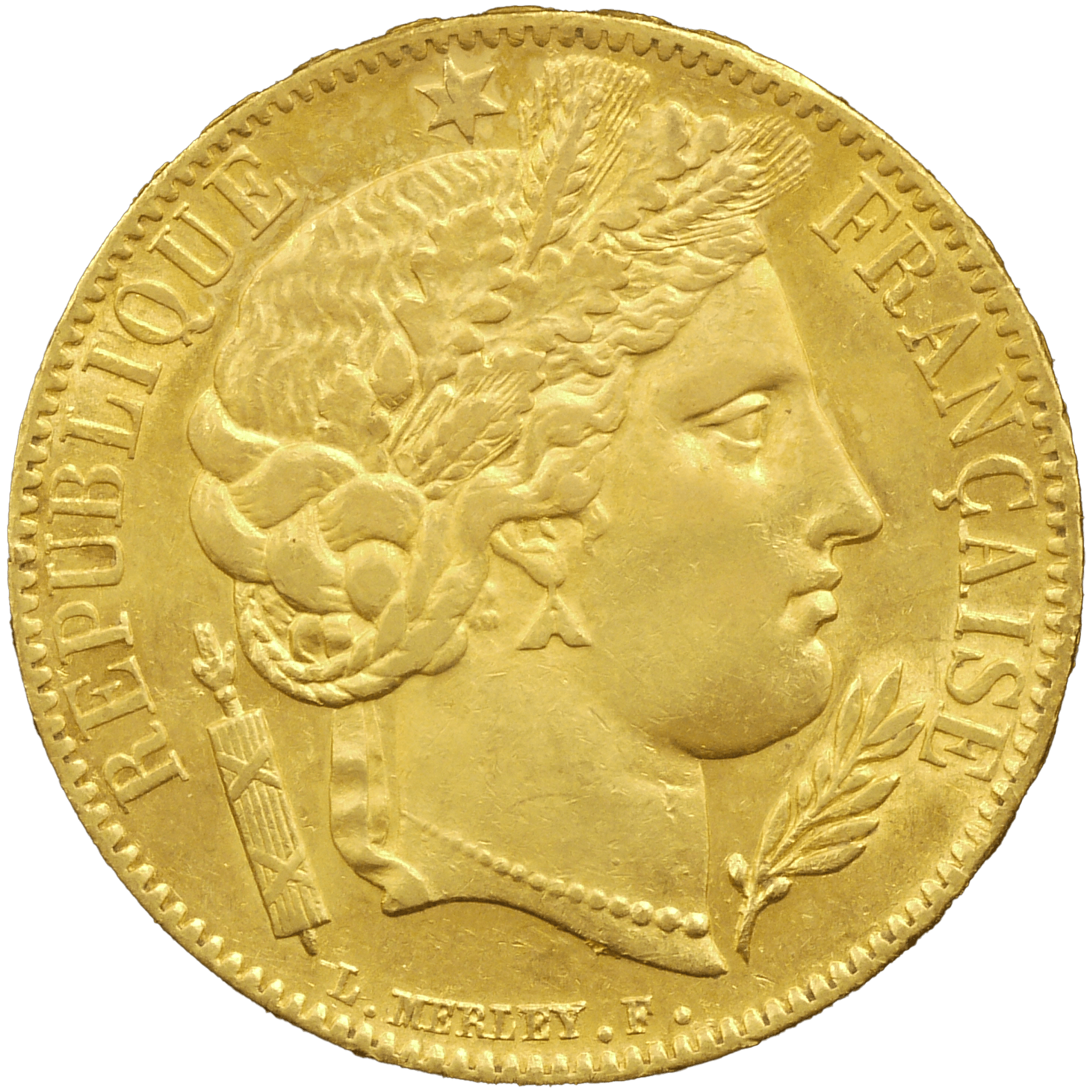 フランス 20フラン金貨 1850年 セレス女神｜NJ BUYER'S MARKETPLACE