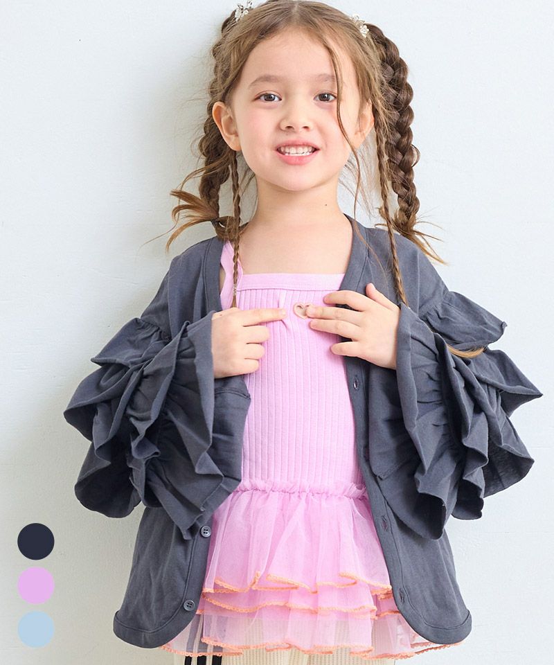 チュールフリルチュニック ｜ トップス ｜ 子供服のセレクトショップ