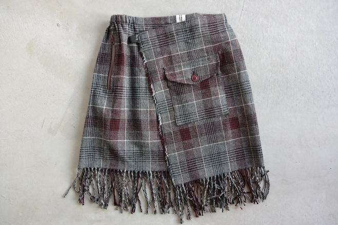 山でもタウンユースでも機能するキルトスカート MOUNTAIN RESEARCHの