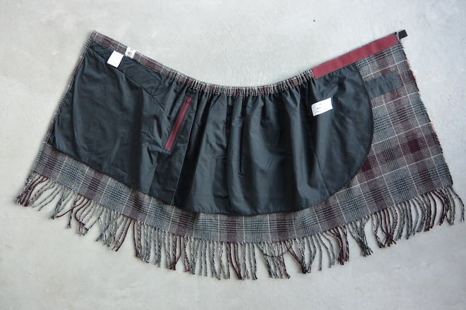 山でもタウンユースでも機能するキルトスカート MOUNTAIN RESEARCHの