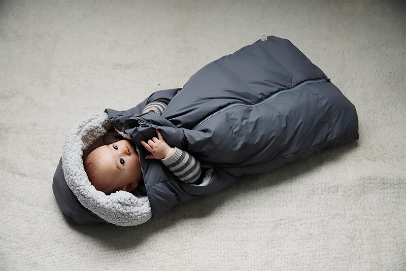 baby cover 1 blue grey | ギフト・スタイ・出産祝いのMARLMARL