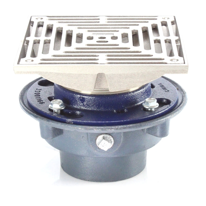 Zurn ZX415-8Y Heavy-Duty Floor Drain w/ 8