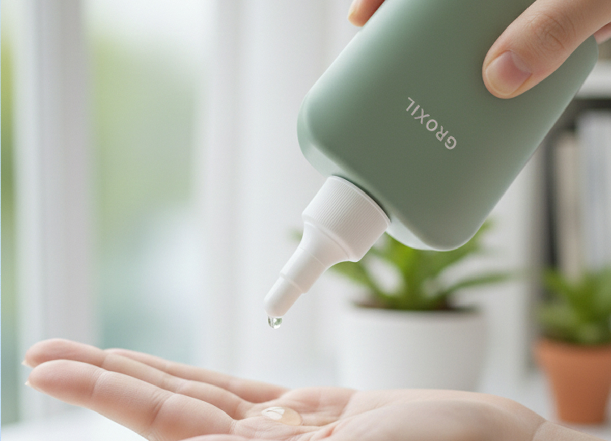 白髪と薄毛対策の為の育毛剤 GROXIL（グロキシル）ヘアトニック