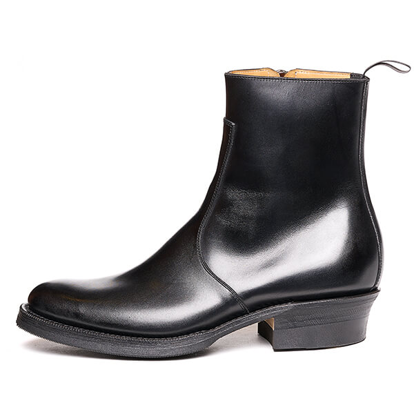 Rolling dub trio “GLEANERS ZIP”＜BLACK BOX CALF＞ | MASUYA