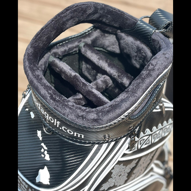 マスダゴルフ』×『アロハスタンダード』9.5型トーナメントバッグ