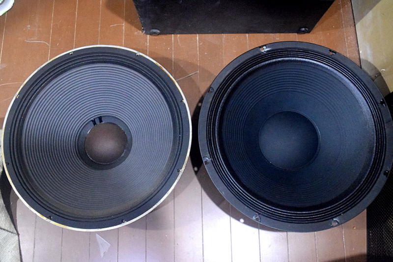 エレクトロボイス46cmウーファーをJBL2240へ交換 - 麻瀬憧庵（正）