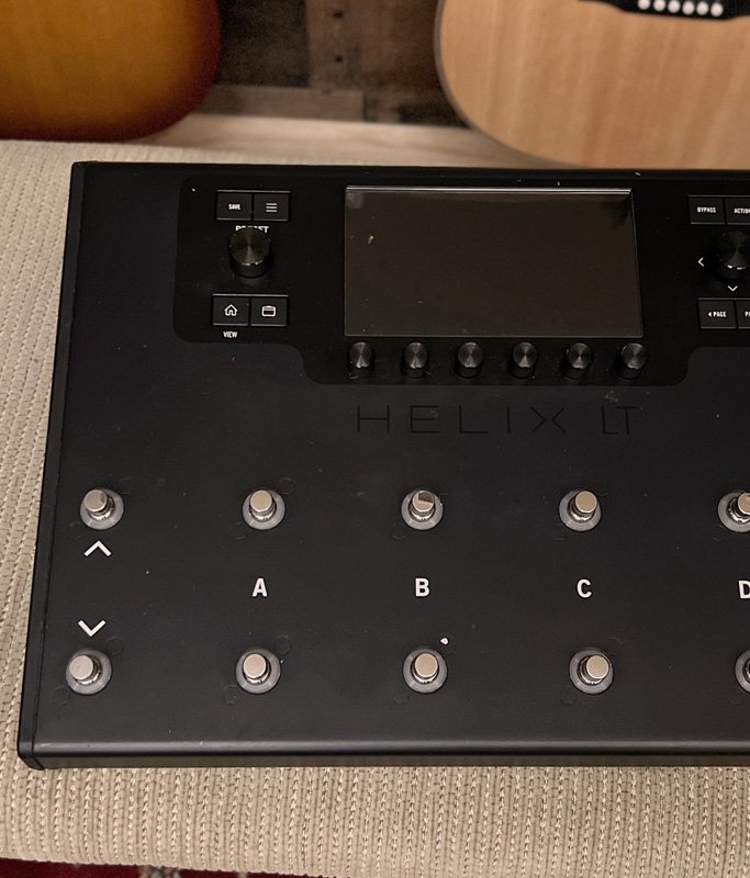 USED Line 6 Helix LT Streamlined Amp & Effects Processor