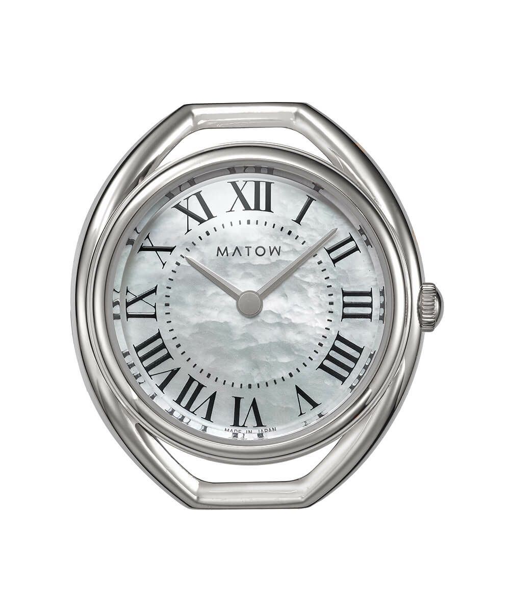 MATOW マトウ SHIKI ROUND SILVER 白亜 / 銀花 レディース 腕時計