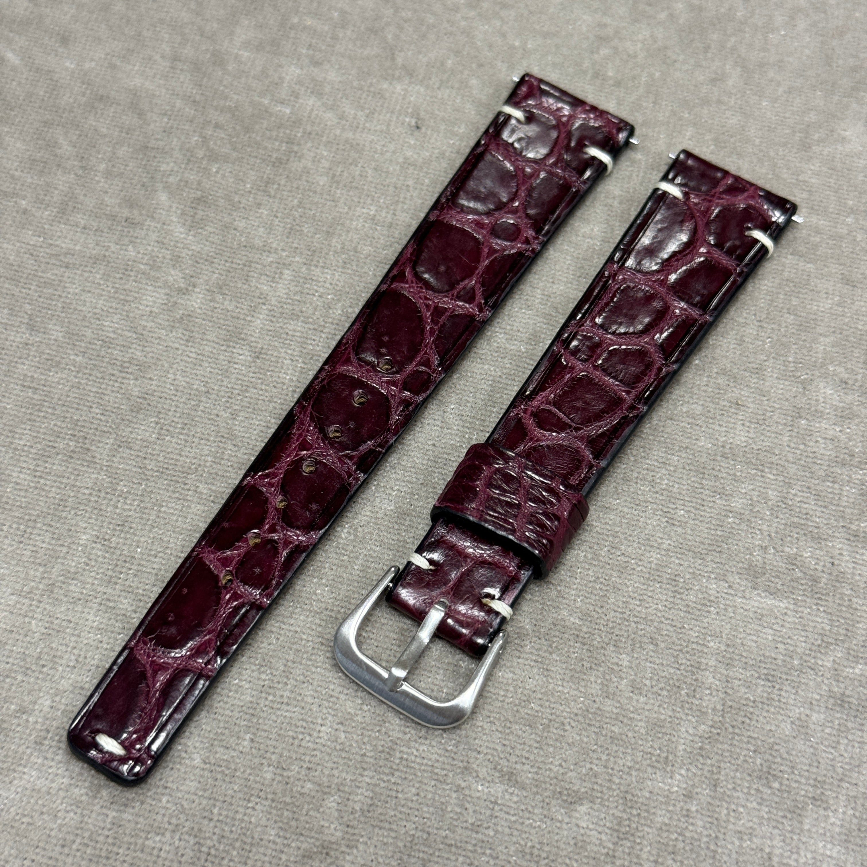 クロコダイルストラップ一覧｜高級ワニ革ベルト・カスタム対応｜松下庵