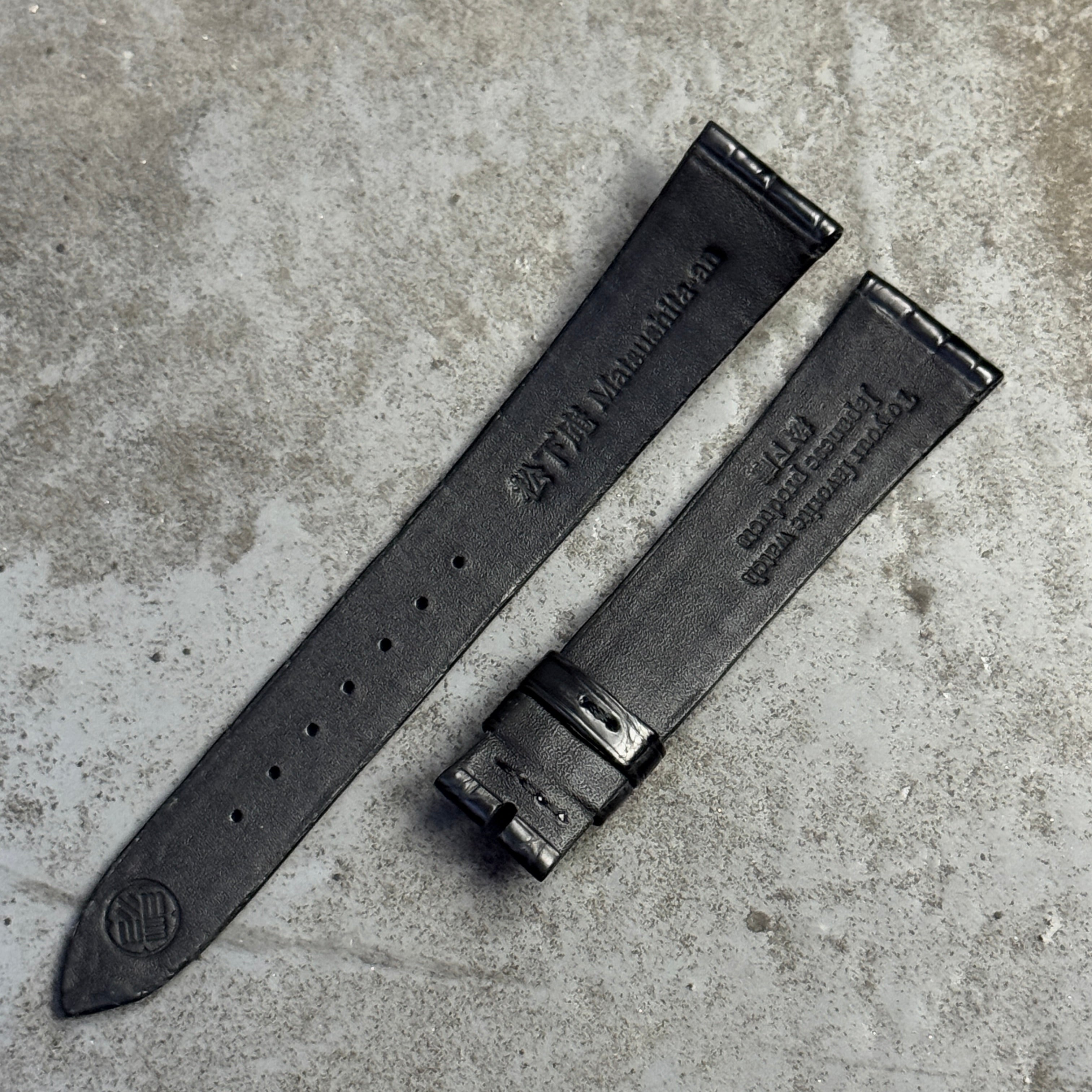 クロコダイルストラップ一覧｜高級ワニ革ベルト・カスタム対応｜松下庵