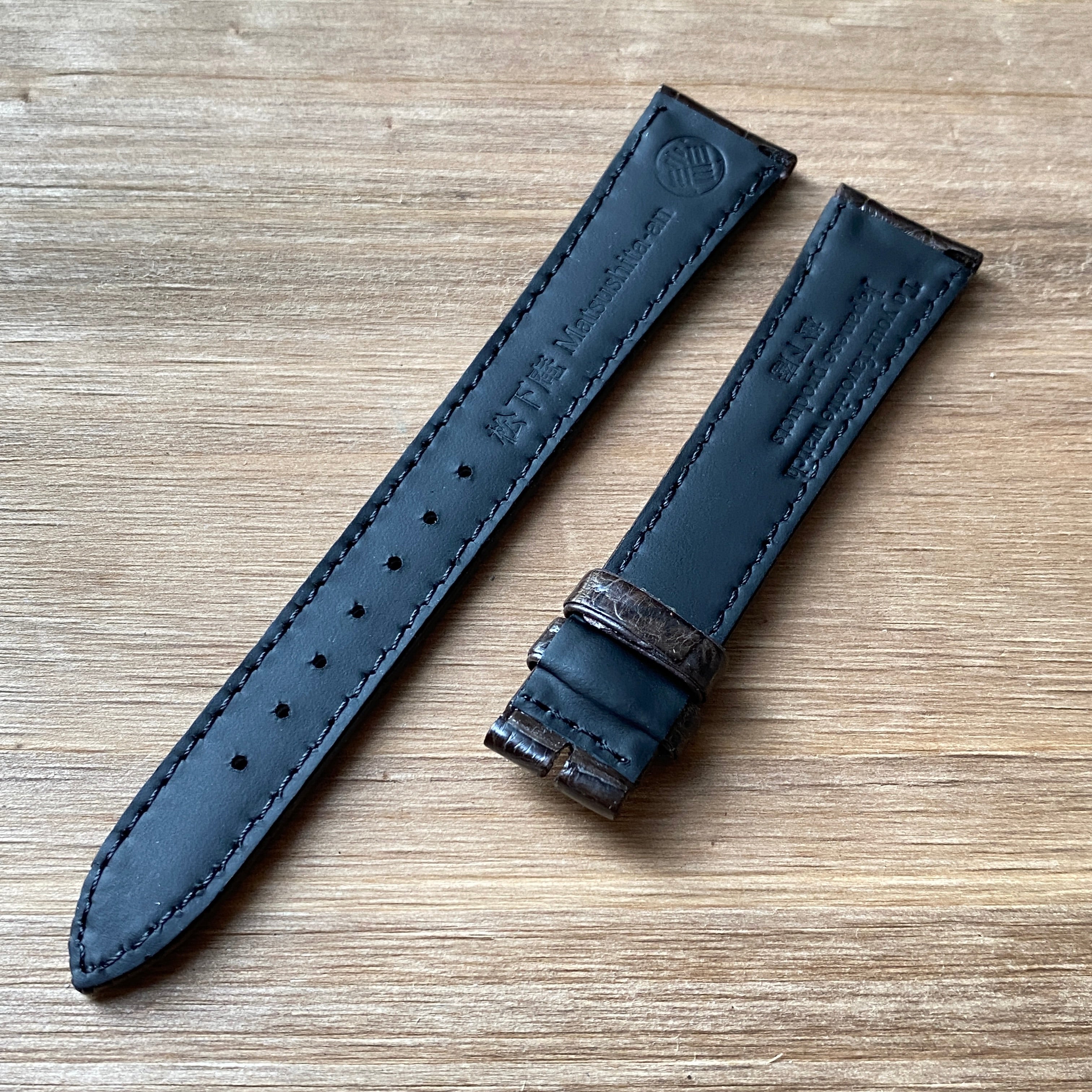 クロコダイルストラップ一覧｜高級ワニ革ベルト・カスタム対応｜松下庵