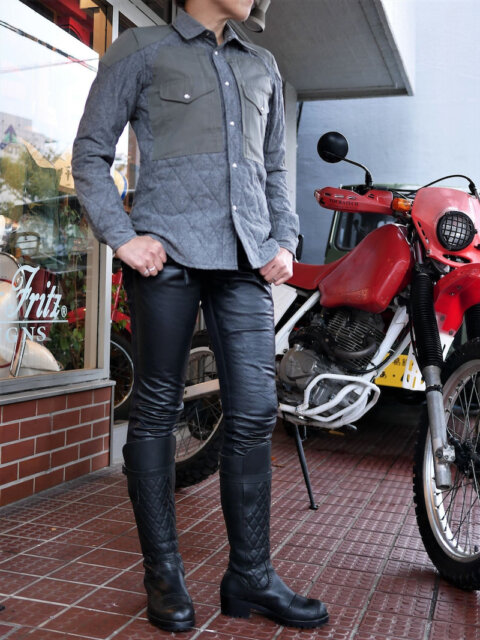 プロテクター標準装備】プロテクトキルトシャツ入荷！ | マックス