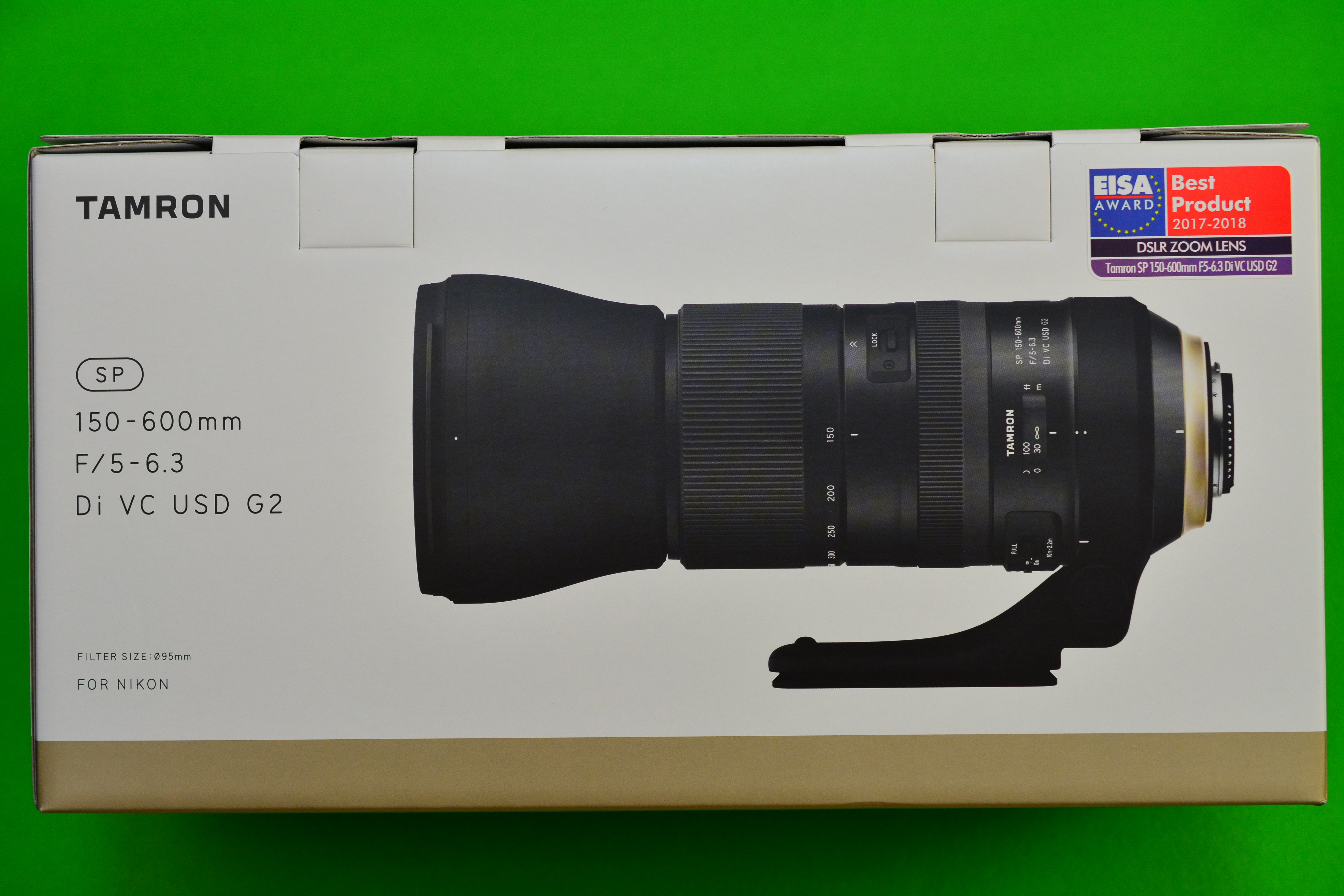 TAMRON 150-600 F/5-6.3 Di VC USD G2 (A022N)とD850 - まず分解。