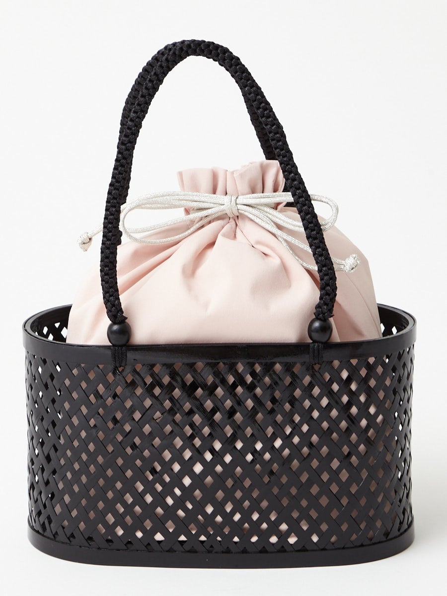 ふりふ ふりふ かごバッグ 猫耳 furifu ねこ耳アタバッグ かごバッグ