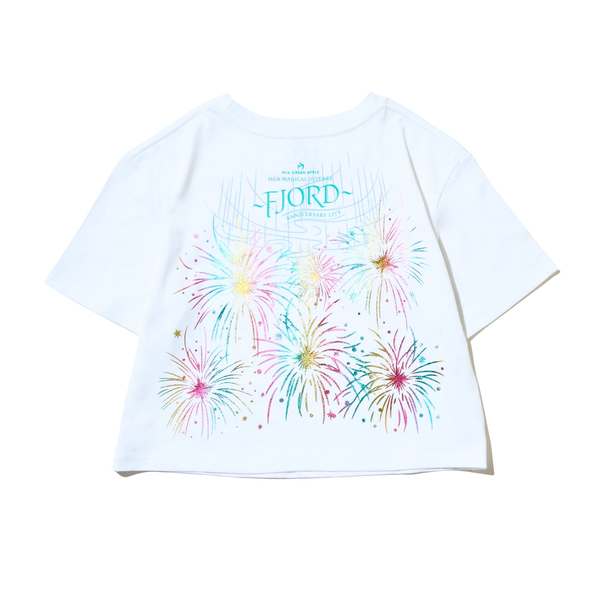 FJORD ロゴTシャツ / ホワイト – Mrs. GREEN APPLE OFFICIAL STORE