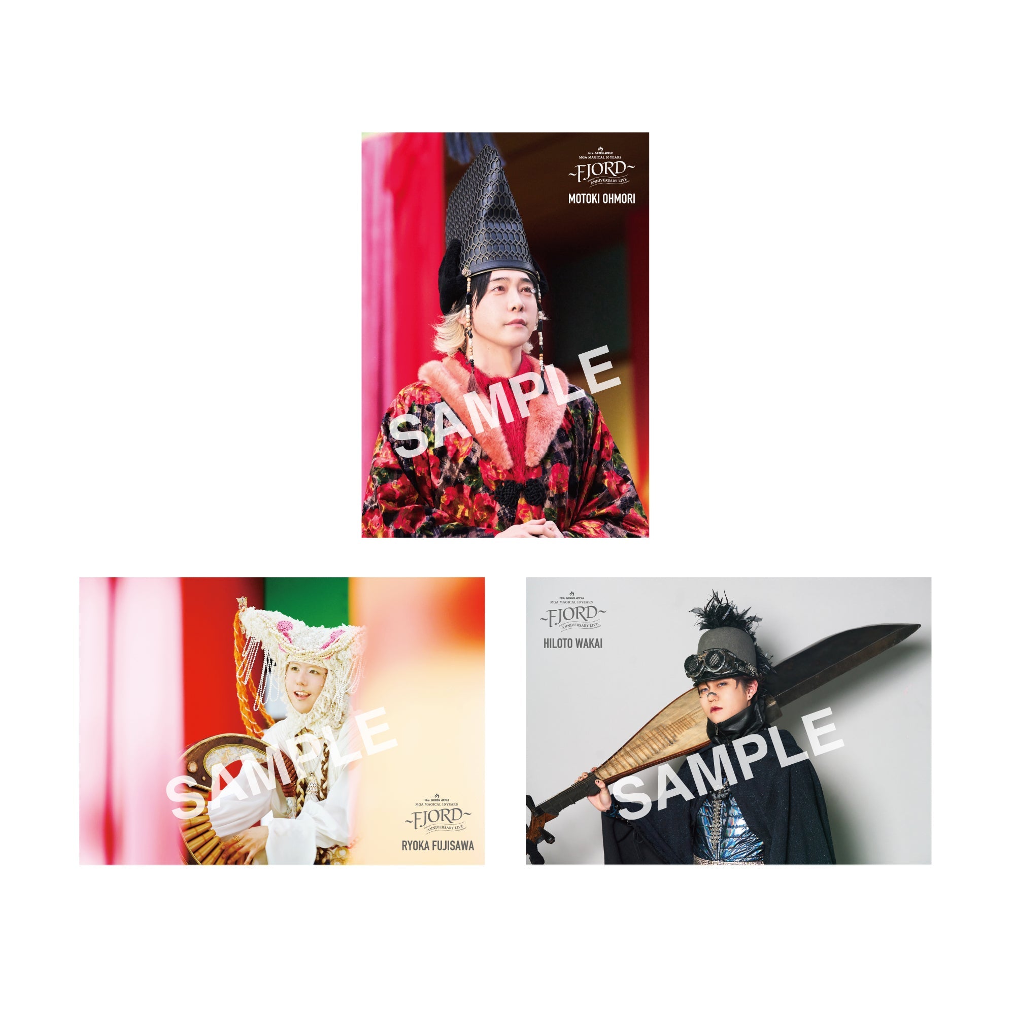 MGA Special Photo Card Set “FJORD” – Mrs. GREEN APPLE OFFICIAL STORE
