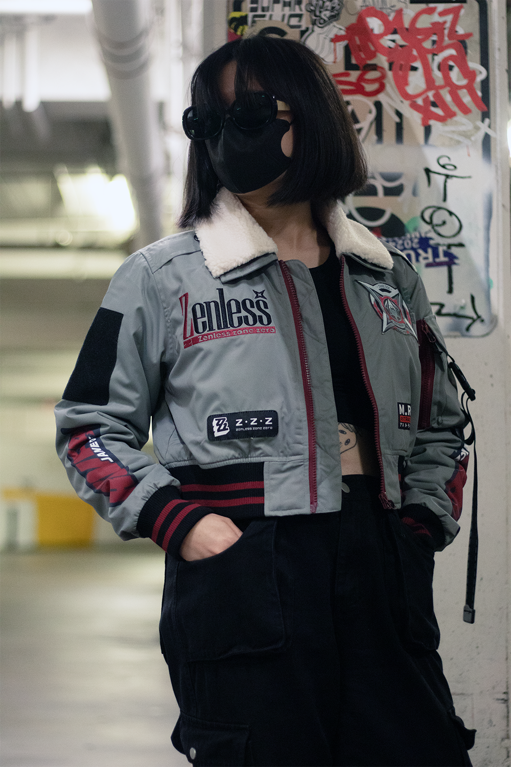 ZZZ Jane Doe Bomber Jacket – M.RAGE x HoYoverse Official Collab