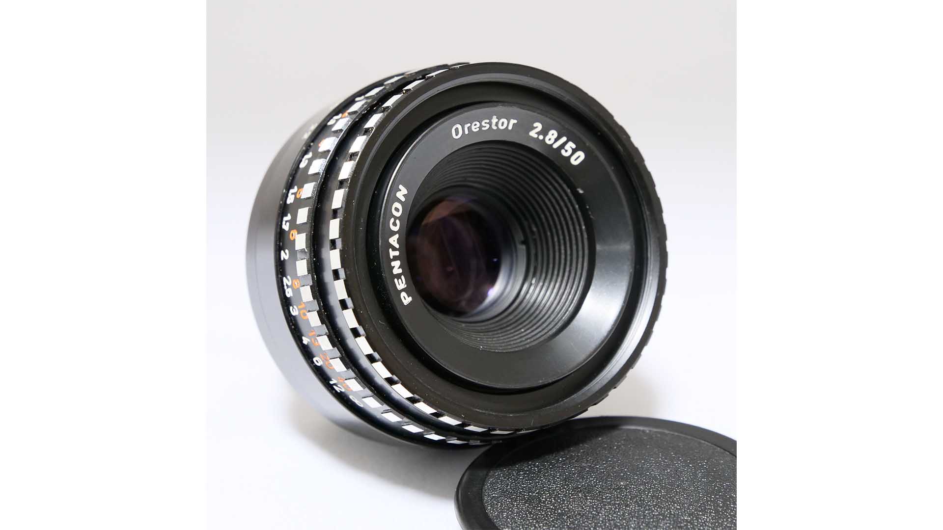 玉ボケ大量発生！レア玉 PENTACON Orestor 50mm/f2.8 ZEBRA ペンタコン