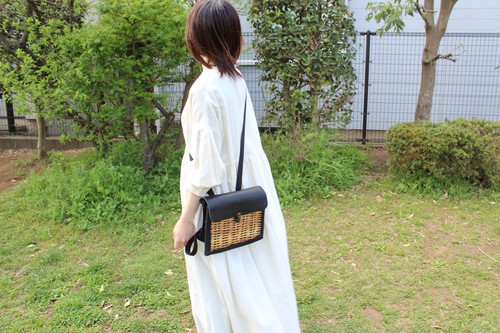 かご・バスケット・雑貨 - menui | 革とカゴとクボさん【3wayで使え革