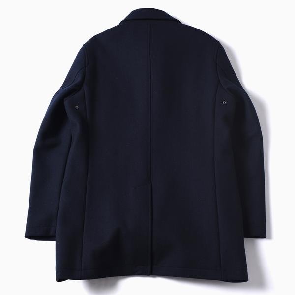 SHIPS（シップス） スーパー140'S メルトン シングル ロング Pコート