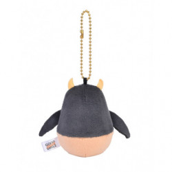 はたらく細胞 低反発ぬいぐるみキーチェーン 乳酸菌(クロ) - Meccha Japan