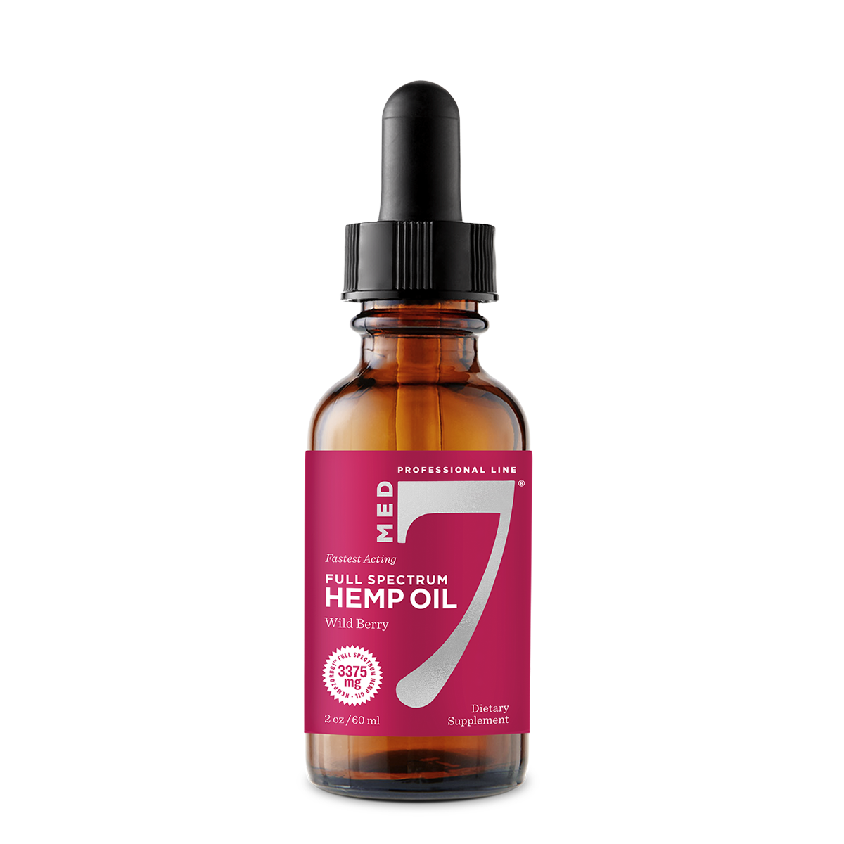 3375 mg Med 7 Hemp CBD Oil - Med 7 CBD