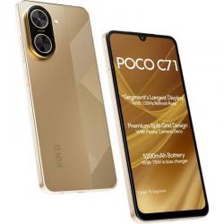Xiaomi Poco C71 64GB 3GB Dual SIM Gold - Large Display & Long