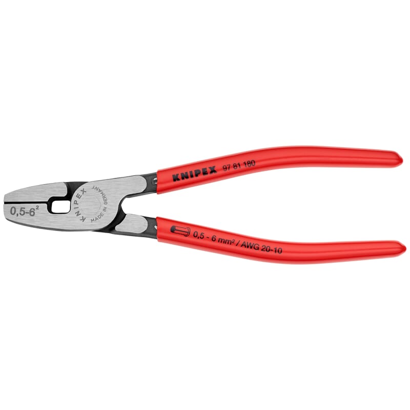 Knipex 97 81 180 Aderendhülsenzange