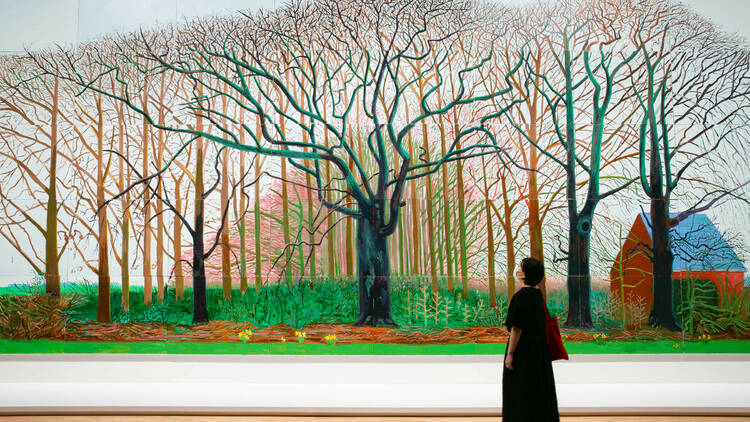 DAVID HOCKNEY A Bigger Exhibition ホックニー DAVID HOCKNEY A