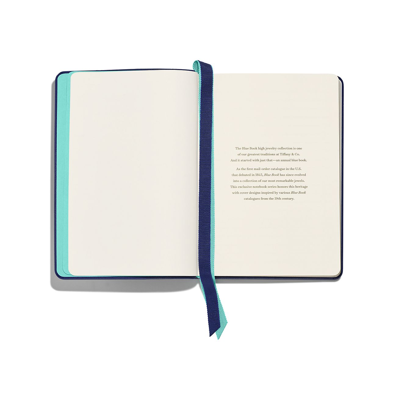 パーソナル エッセンシャル ノートブック ネイビー レザー | Tiffany & Co.