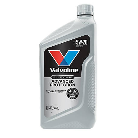 Valvoline 5 qt. 0W-20 Advanced Full Synthetic Motor Oil at Tractor