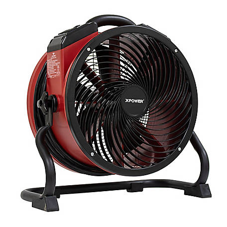 XPOWER 15 in. 4-Speed Indoor FC300 1/4 HP 2,100 CFM Professional