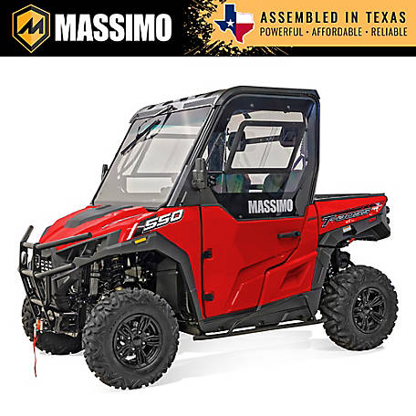 Massimo T-Boss 550/560/750/760 UTV Half Door Soft Enclosure at