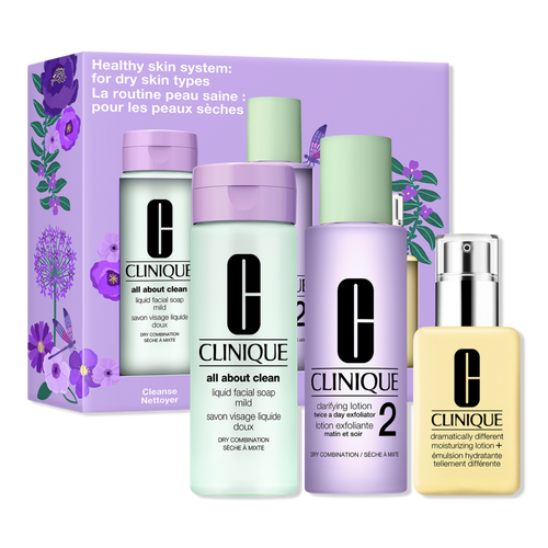 Clinique - Healthy Skin 3-Step System: For Dry Combination Skin