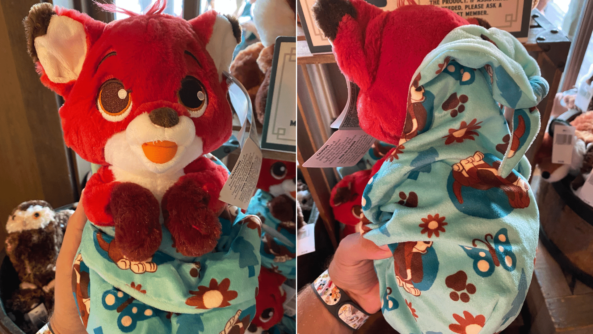 ウォルトディズニーワールド：きつねと猟犬のベイビーぬいぐるみ発売