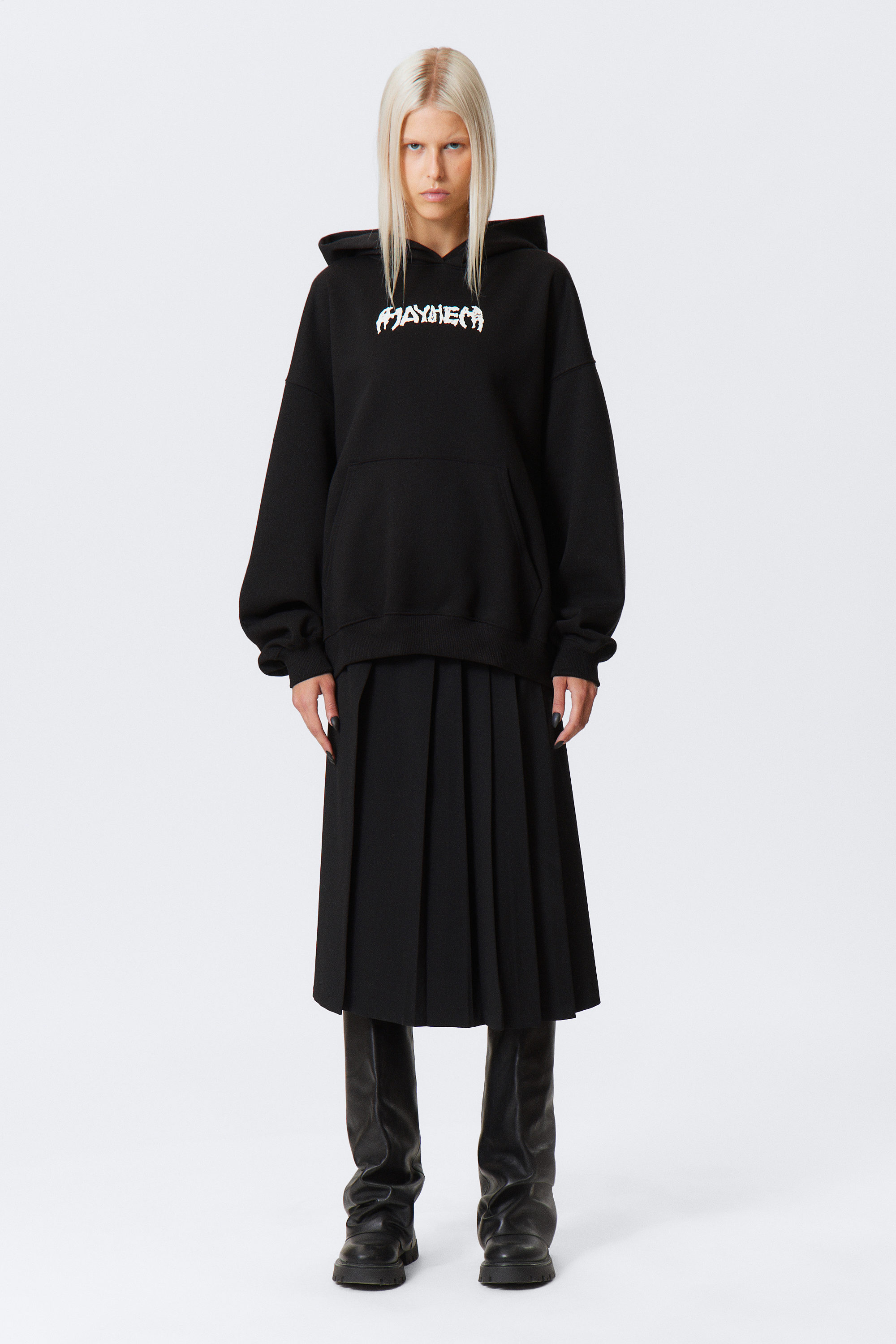 lady gaga hoodie - Off-black | Weekday WW