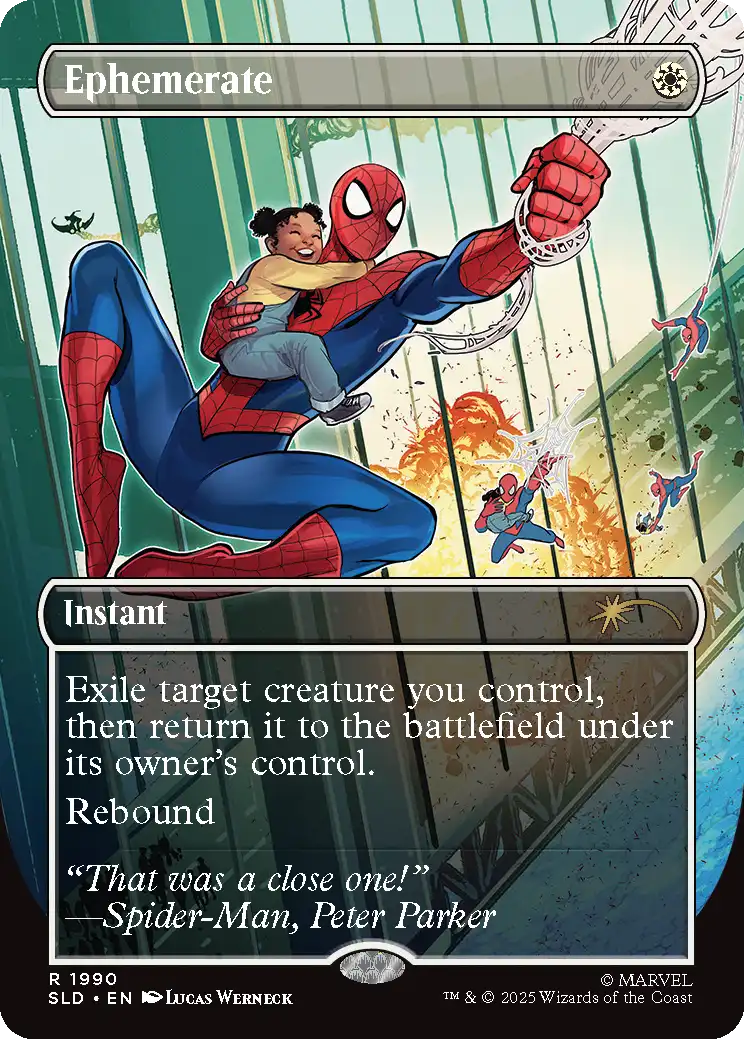 MTGスパイダーマンのSecret Lair】Marvel's Spider-Man Superdropが