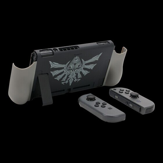 Console Shield for Nintendo Switch – Silver Hyrule Crest | Brands